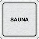 Nalepovacia tabuľka na dvere - Sauna