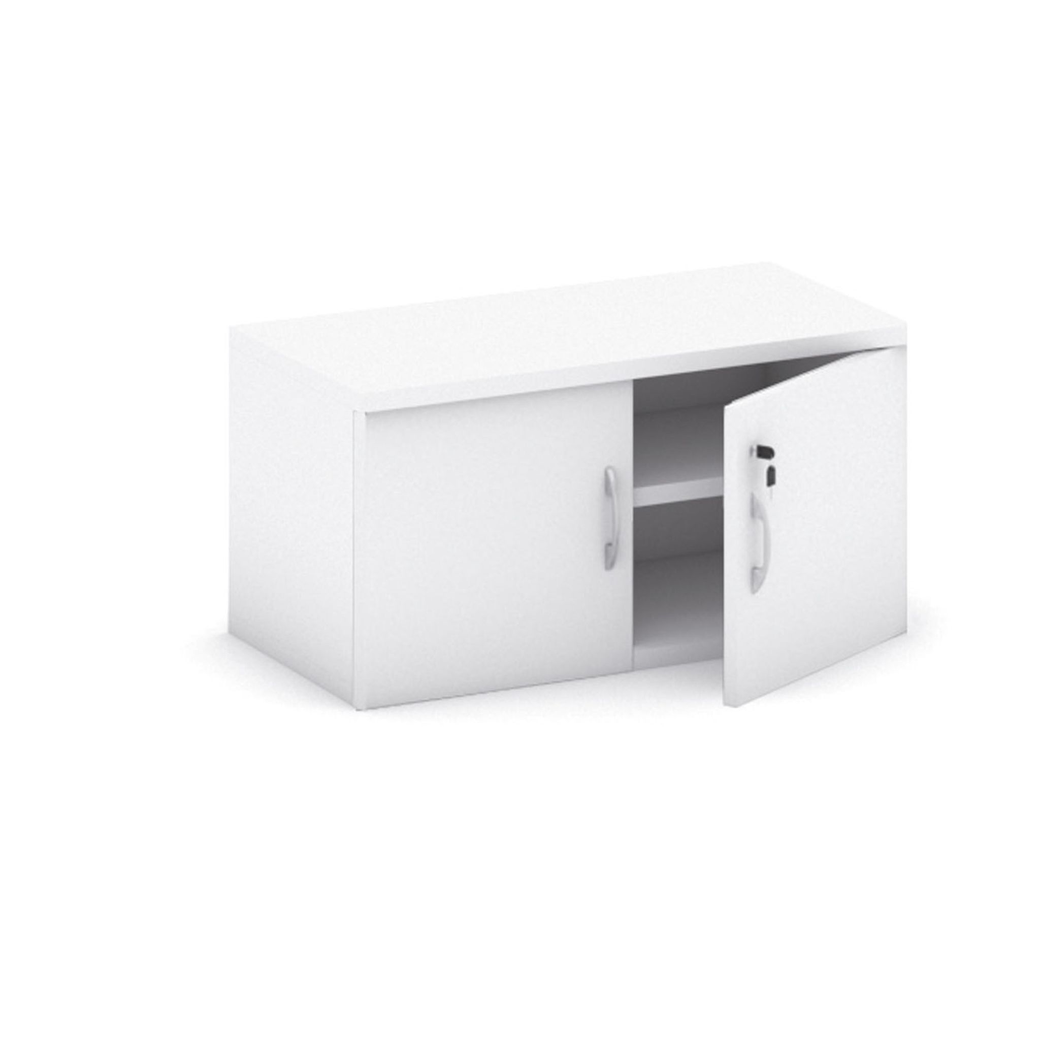 Nástavba 2-dveřová MIRELLI, 800 x 400 x 400 mm, bílá