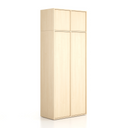 Nástavba pro skříně FRAME, 2x dveře, 872 x 450 x 427 mm, PUSH-lock, bříza
