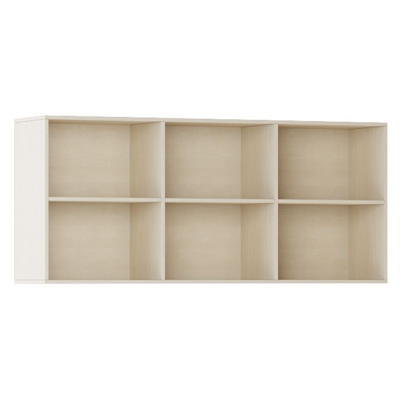 Fotografia produktu: Nástenná knižnica INTEGRO, 835 x 1750 x 400 mm, 6 políc, breza