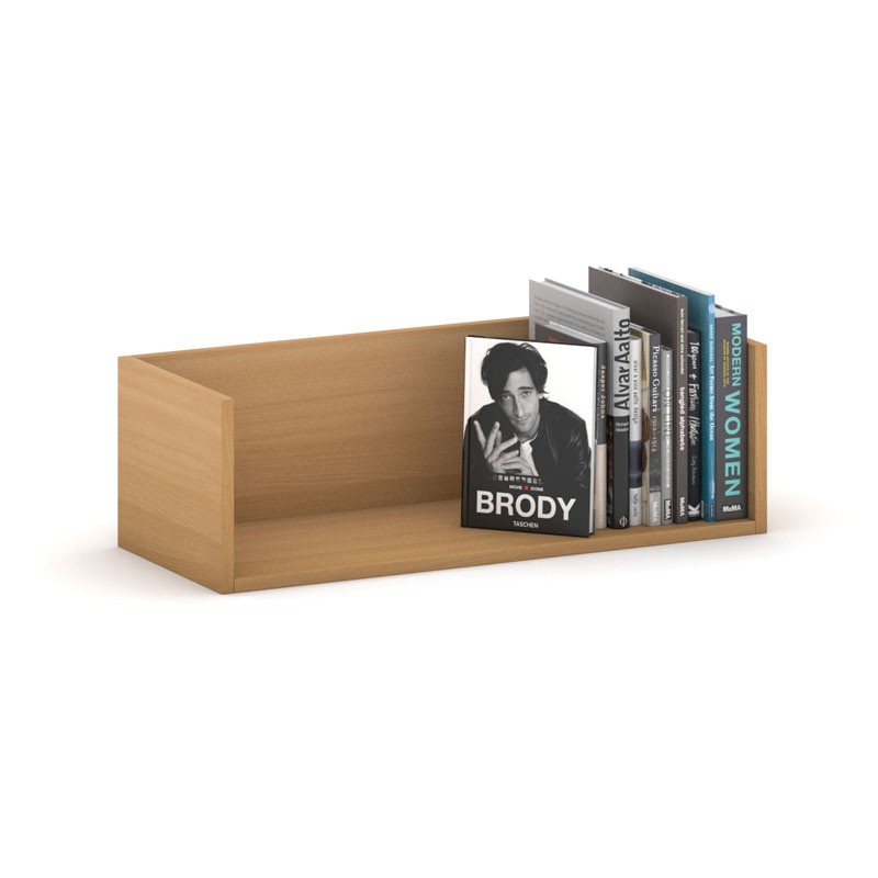 Fotografia produktu: Nástenná polica PRIMO s bočnicami, 800 x 310 x 250 mm, buk