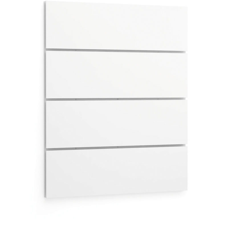 Fotografia produktu: Nástenný panel LAYERS, 1200 x 54 x 1486 mm, biela
