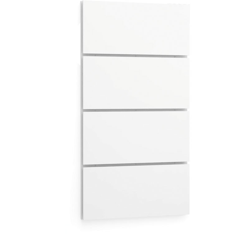 Fotografia produktu: Nástenný panel LAYERS, 800 x 54 x 1486 mm, biela