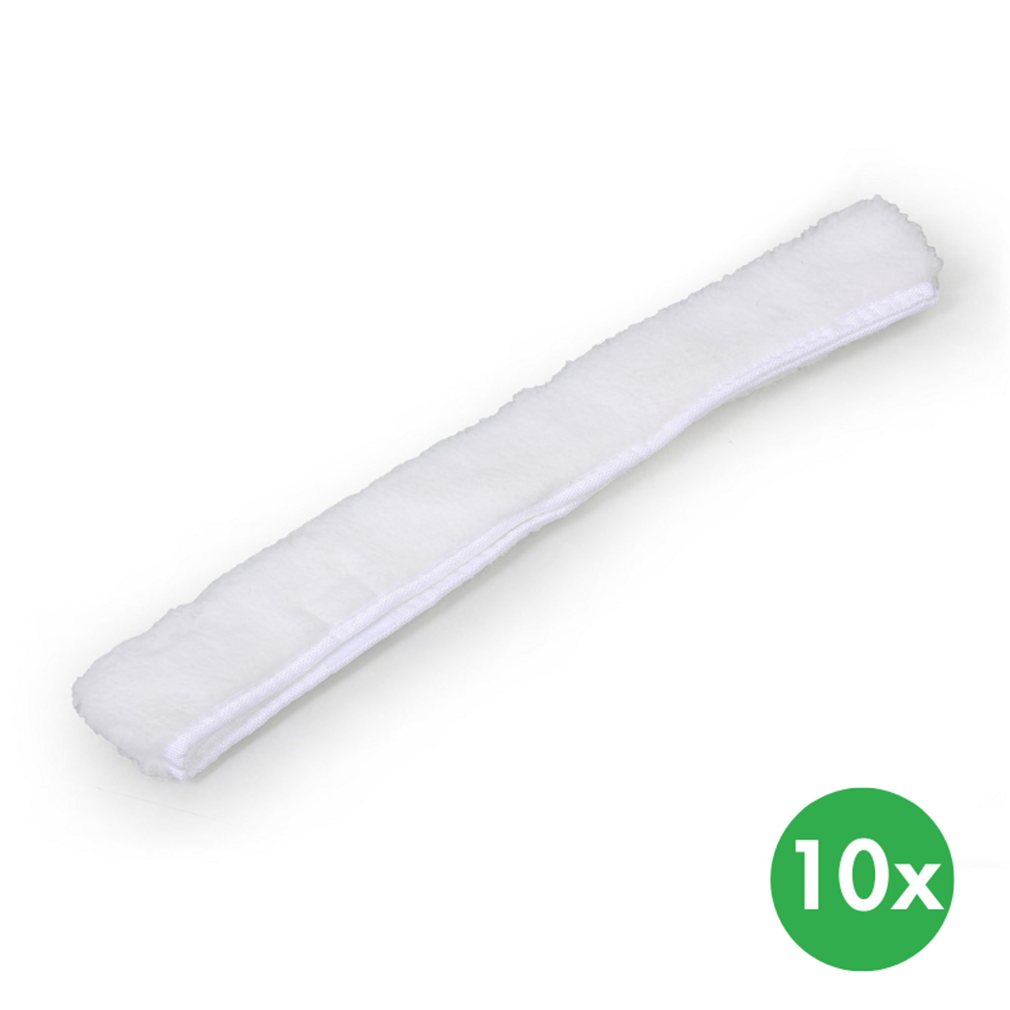 Návlek stierky, 45 cm, vlna, 10 ks