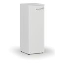 Niedriger Büroschrank mit Tür PRIMO WHITE, 400 x 420 x 1087 mm, weiß