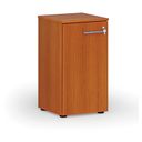 Niedriger Büroschrank mit Tür PRIMO WOOD, 400 x 420 x 740 mm, Kirsche