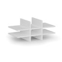 Nika PRIMO WHITE, 762 x 378 x 320 mm, weiß