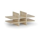 Nika PRIMO WOOD, 762 x 378 x 320 mm, Eiche natur