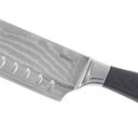 Nôž kuchynský Santoku, damašková oceľ/pakka, 18,5 cm