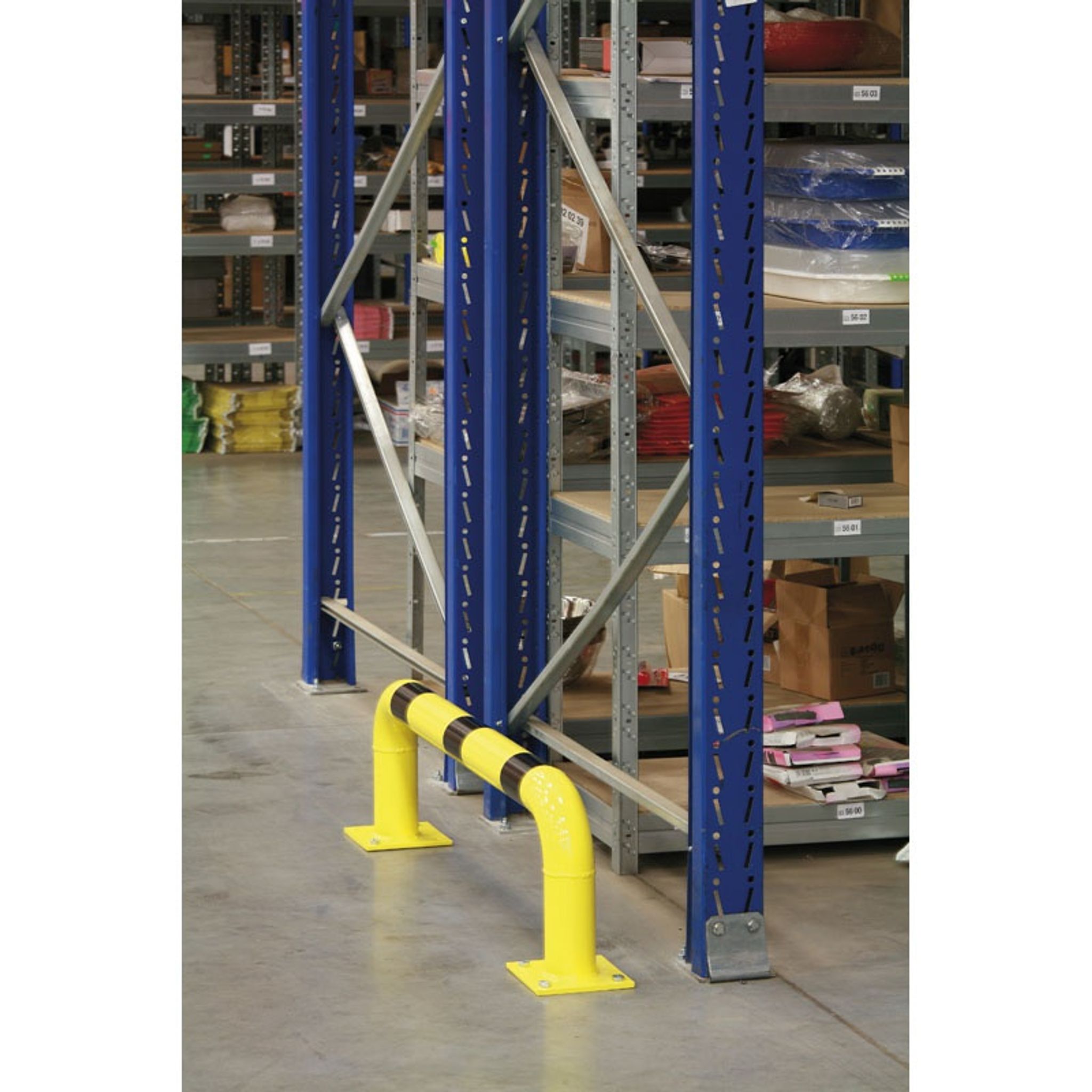 Oblouková ochranná zábrana 76 mm, 1000 x 1000 mm