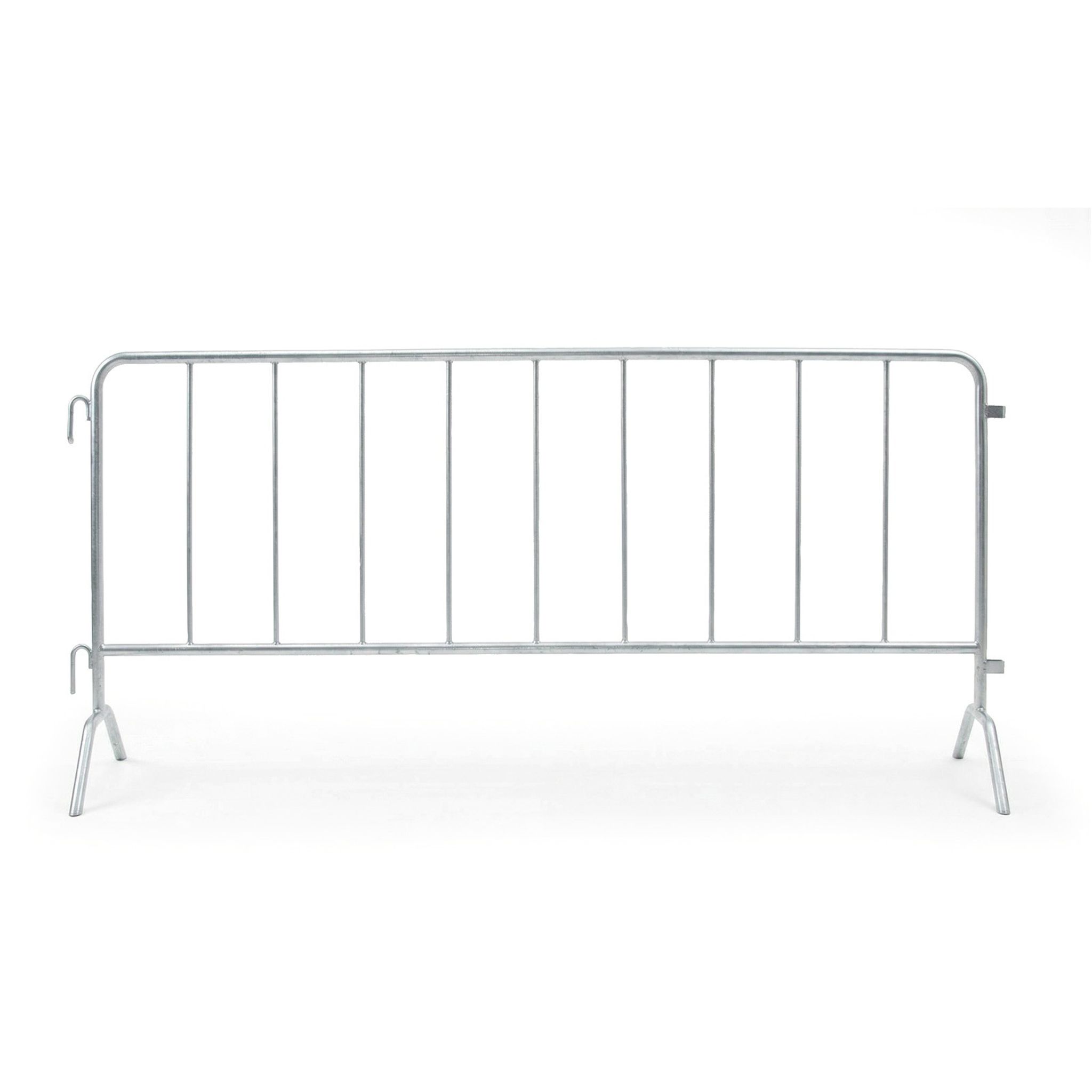 Oceľové mobilné oplotenie, dĺžka 2500 mm, priemer trubiek 30 mm