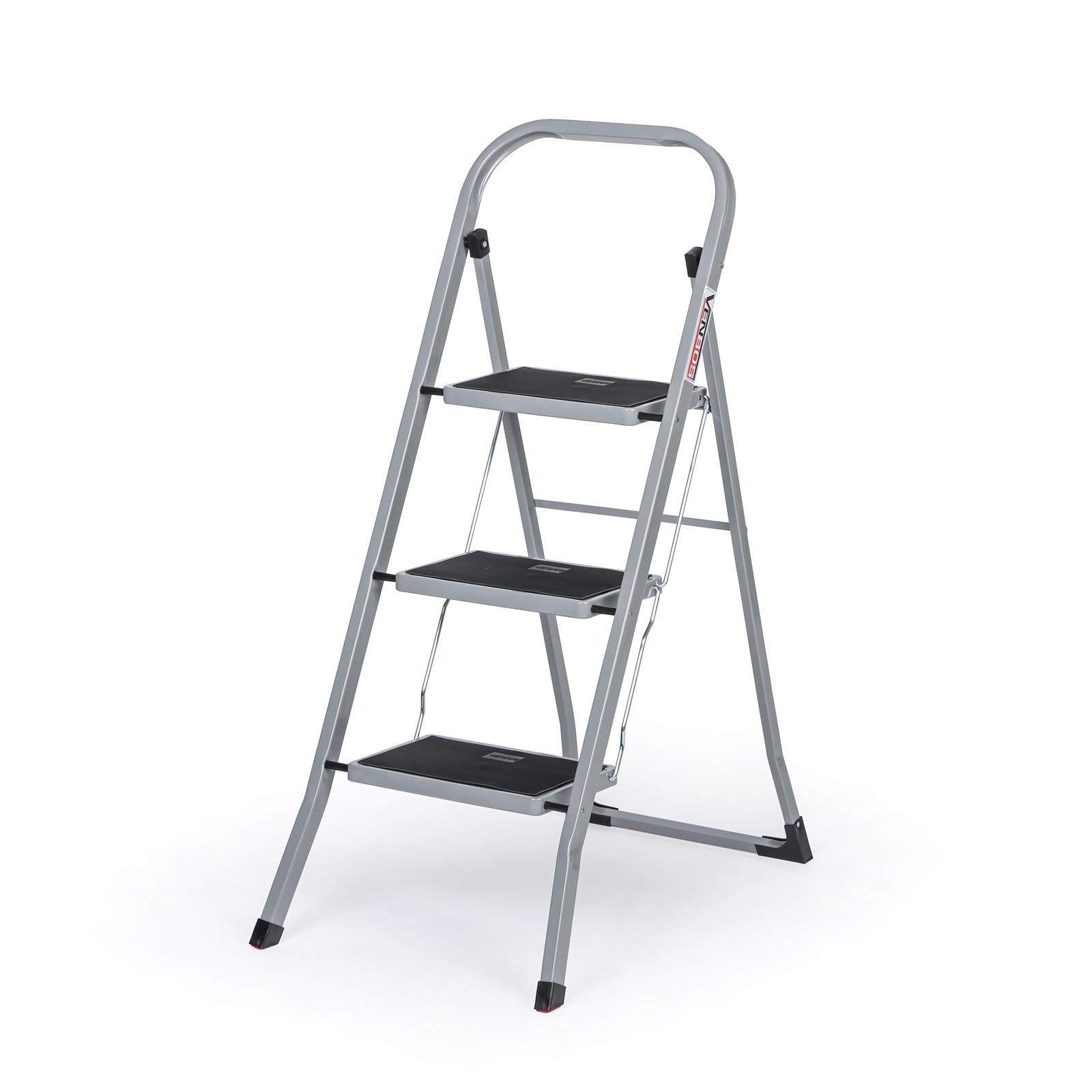 Fotografia produktu: Oceľové skladacie schodíky, 710 mm, 3 stupne