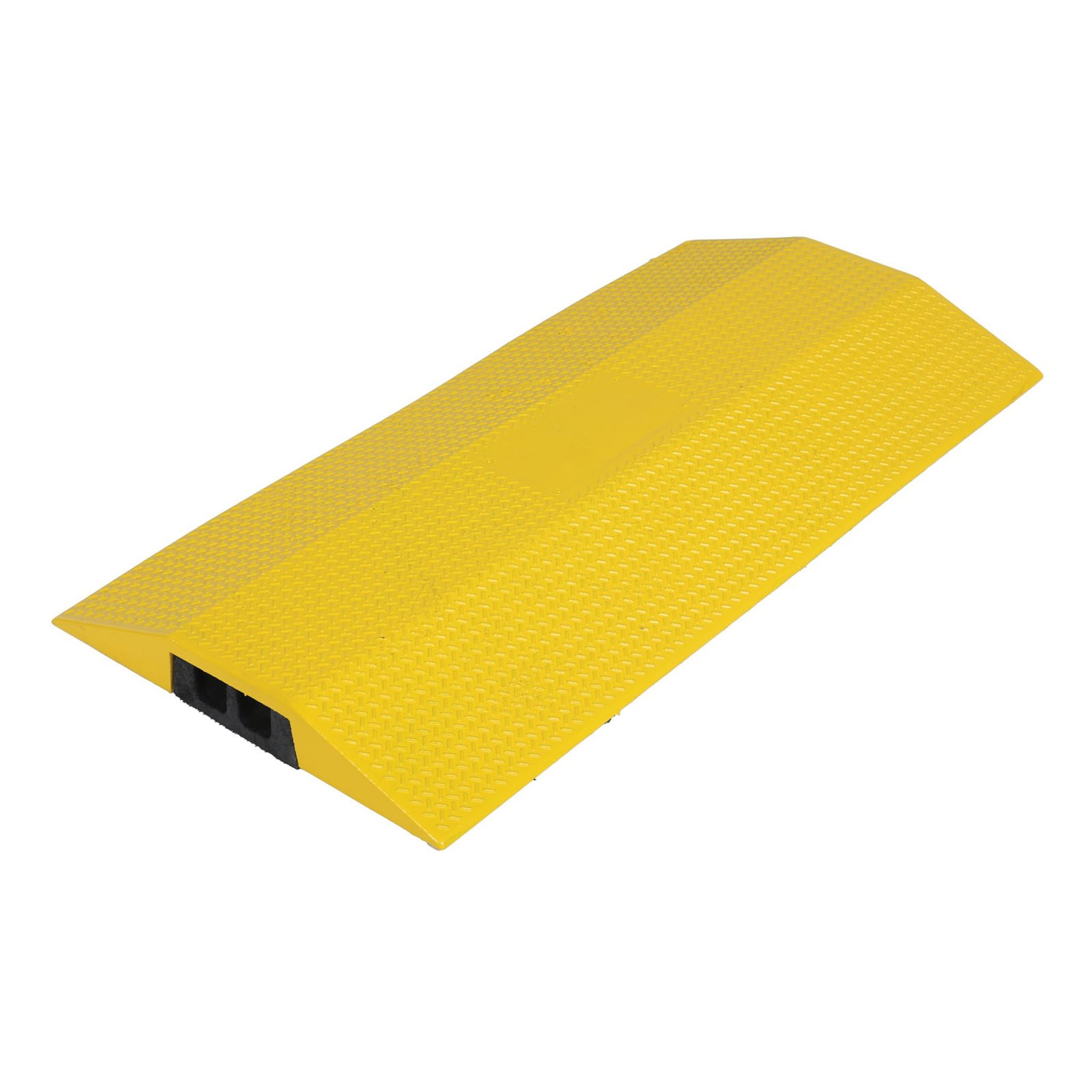 Ochrana kabelů, délka 1 m, šířka 490 mm, 2 otvory 40x35 mm, žlutá