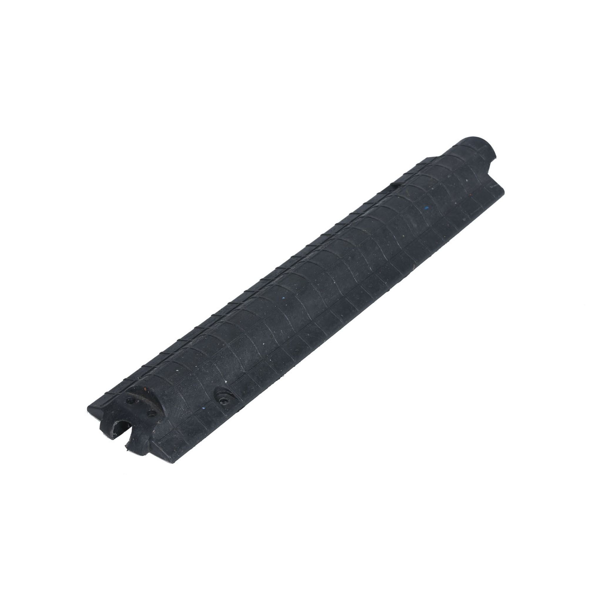 Ochrana kabelů spojovatelná, délka 0,8 m, šířka 150 mm, 1 otvor průměr 25 mm, černá