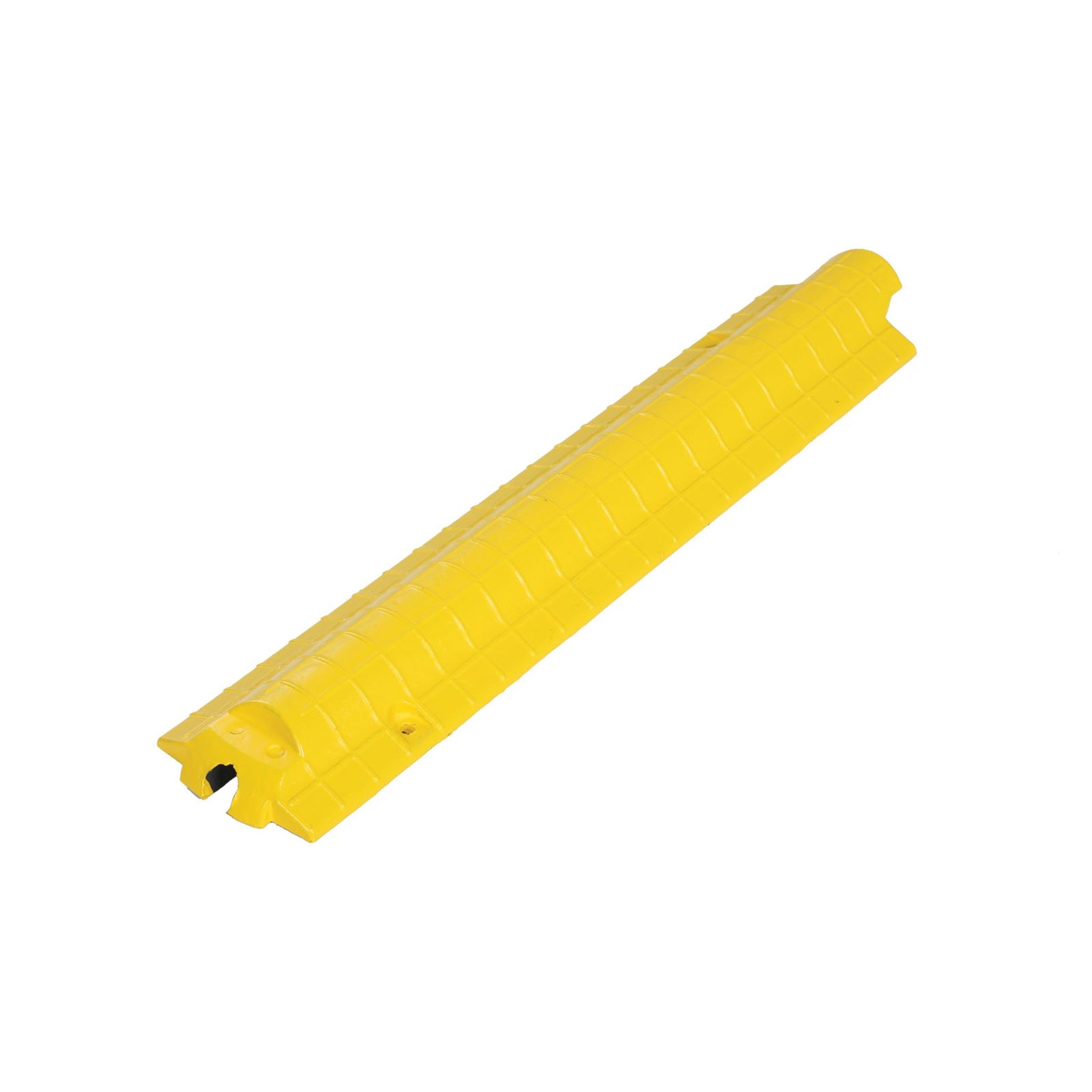 Ochrana kabelů spojovatelná, délka 0,8 m, šířka 150 mm, 1 otvor průměr 25 mm, žlutá