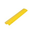 Ochrana kabelů spojovatelná, délka 0,8 m, šířka 150 mm, 1 otvor průměr 25 mm, žlutá