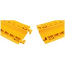 Ochrana kabelů spojovatelná, délka 1 m, šířka 133 mm, 1 otvor 39x13 mm