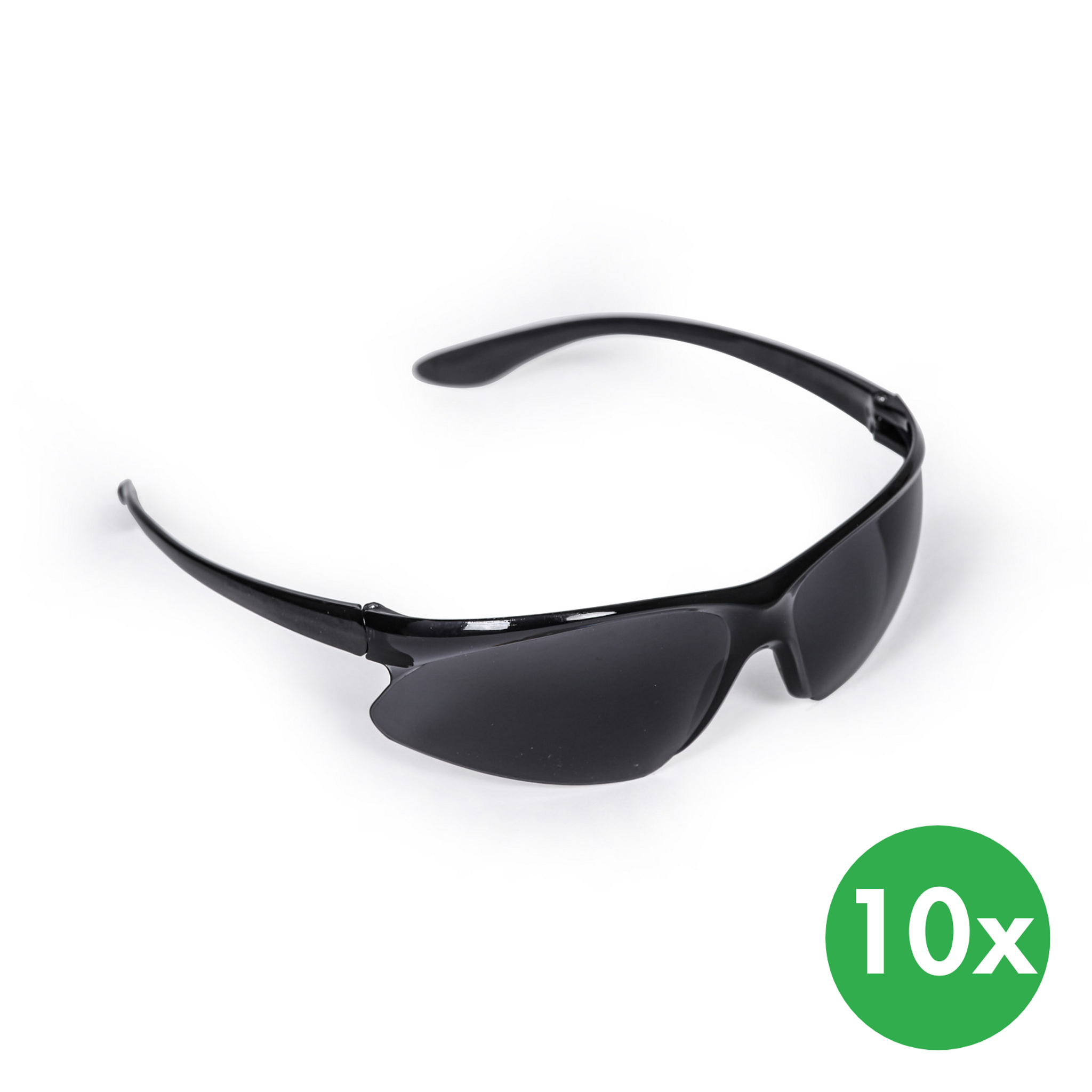 Ochranné brýle, kouřové, balení 10 ks