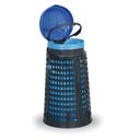 Odpadkový koš plastový na pytle 120 L - 1+1 ZDARMA, zelená tmavá
