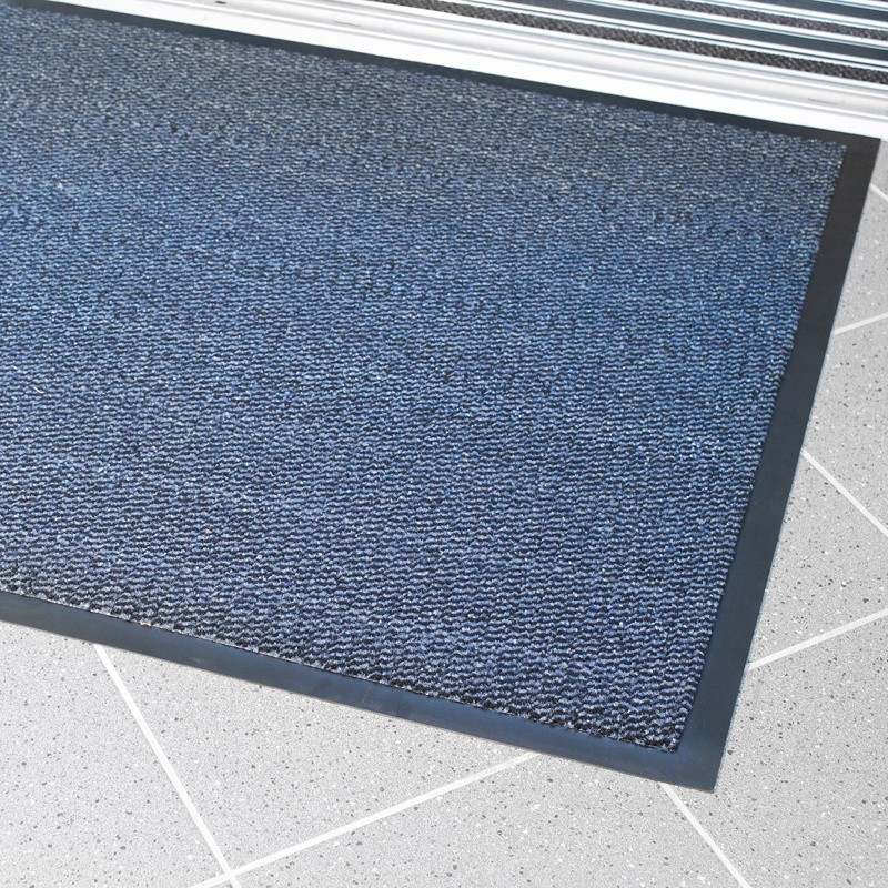 COBA Ökonomische Polypropylen-Matte, reinigen, 60 x 90 cm, blau 3