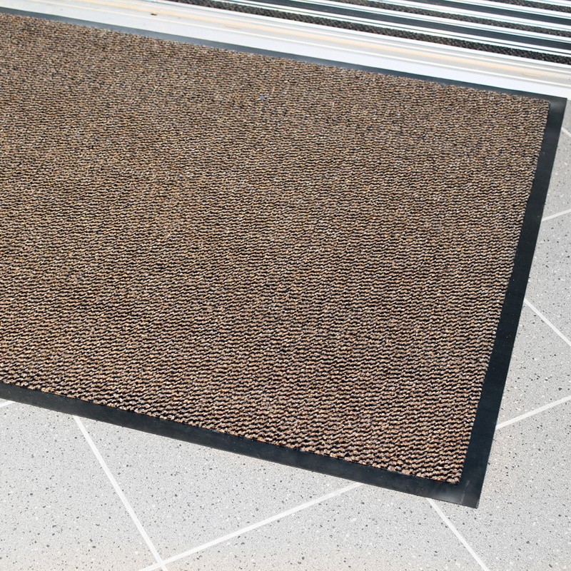 COBA Ökonomische Polypropylen-Matte, reinigen, 60 x 90 cm, braun 3
