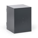Ohnivzdorný nábytkový trezor s elektronickým zámkem, třída S2, 580 x 440 x 435 mm