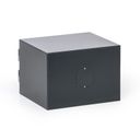 Ohnivzdorný nábytkový trezor s elektronickým zámkom, trieda S2, 280 x 400 x 340 mm