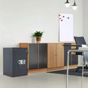 Ohňovzdorný nábytkový trezor ATLAS 65 EL, 655 x 440 x 430 mm, elektronický