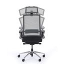 Orthopädischer Bürostuhl BALANCEA, schwarz/grau