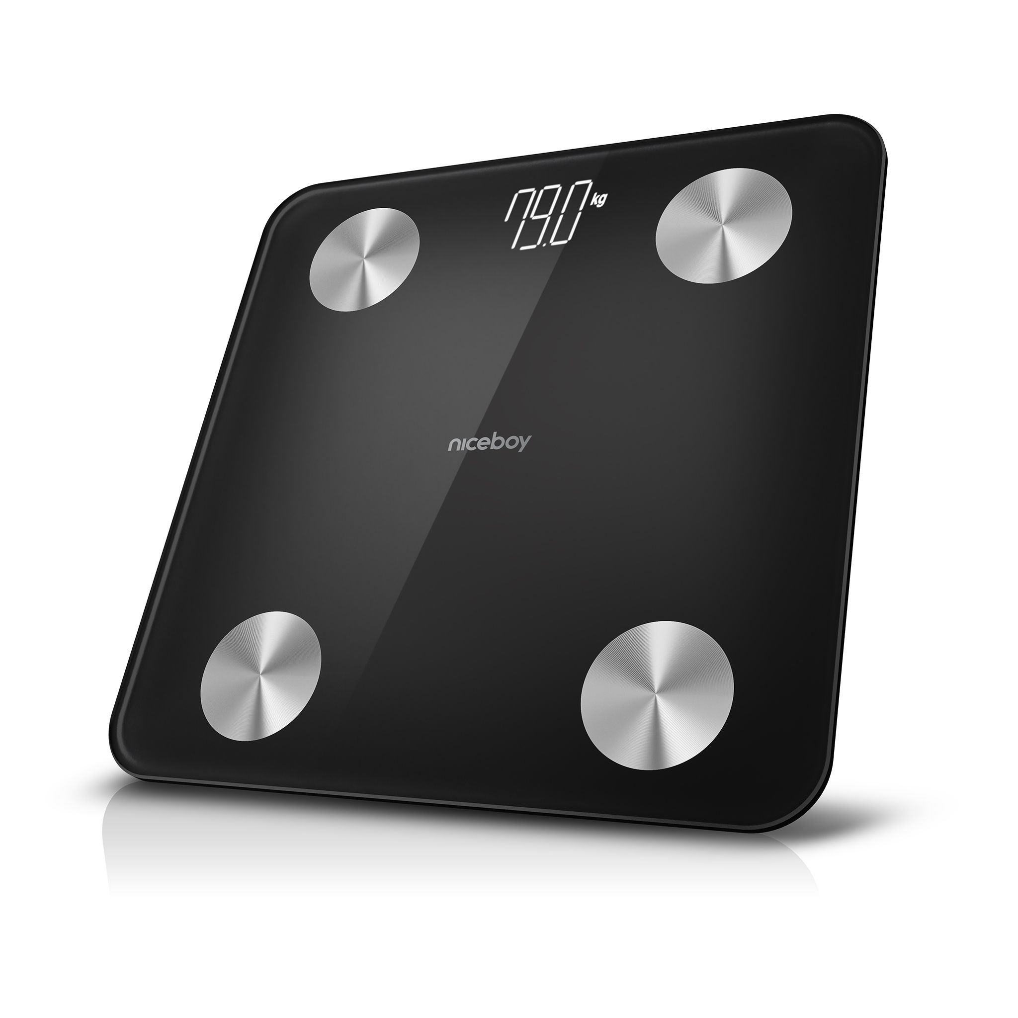 Osobní váha Niceboy Smartscale 2, černá