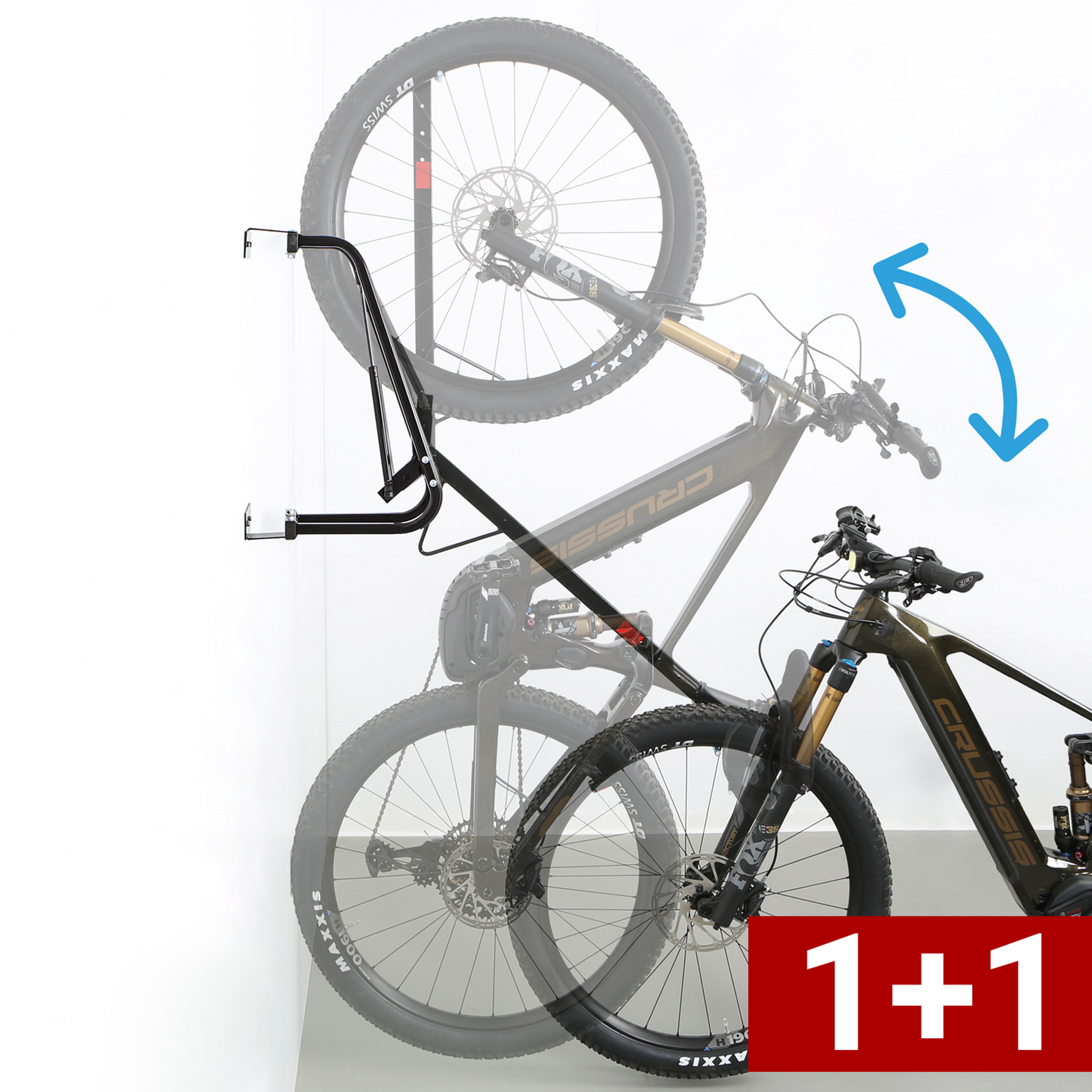 Otočný držák na elektrokola UpBike s hydraulickým zdvihem 1+1 ZDARMA