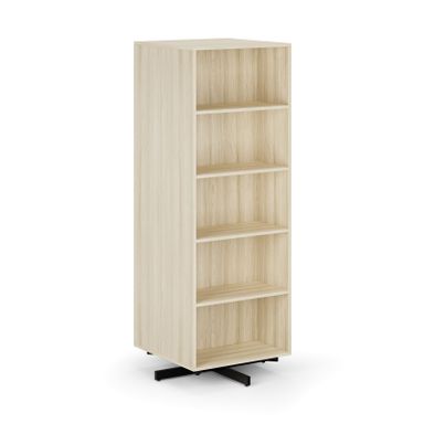 Otočný regál, 680×680×1932 mm, 2x 5 polic, dub přírodní