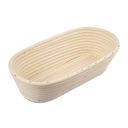 Ovales Tuch, Rattan, 32 x 15 x 9 cm, 3 Stk.