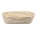 Ovales Tuch, Rattan, 32 x 15 x 9 cm, 3 Stk.