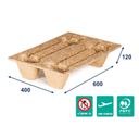 Paletten INKA, 600 x 400 x 120 mm, 250 kg, 5 Stk.
