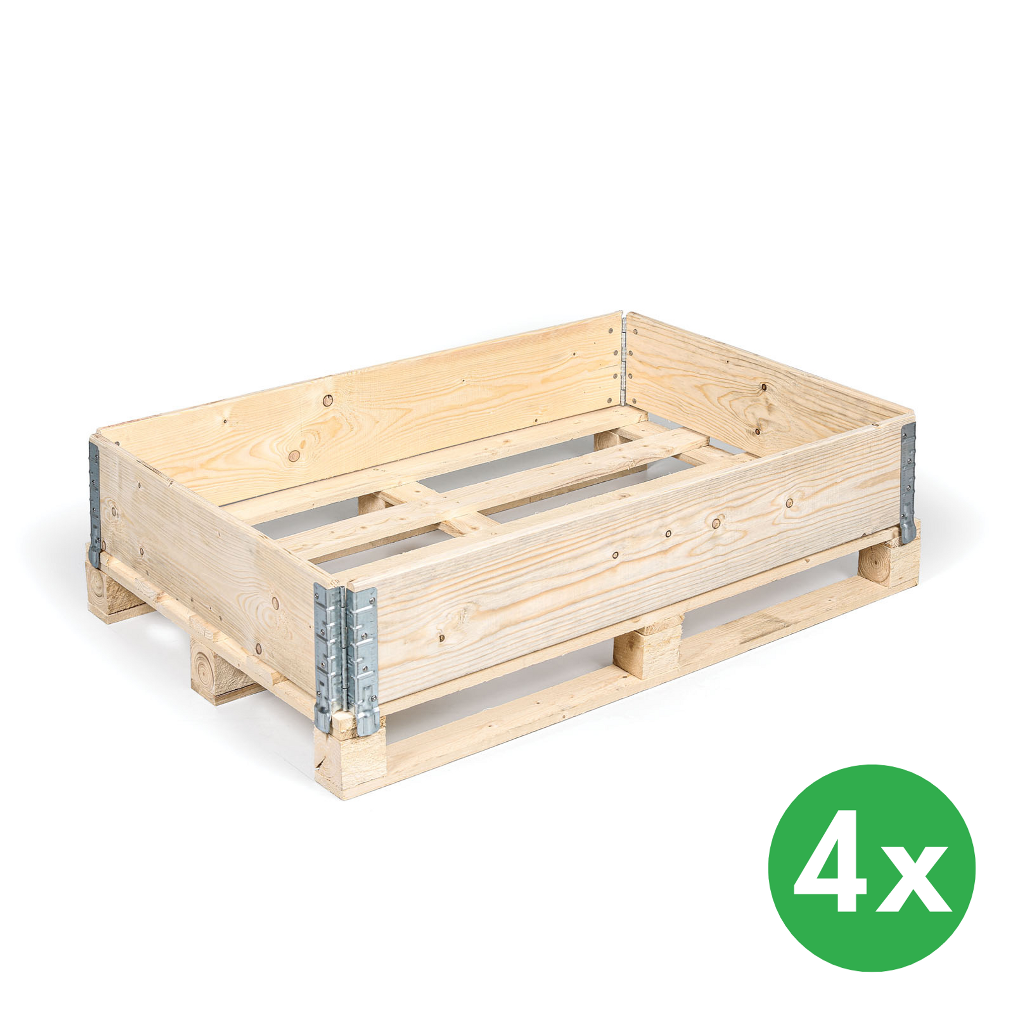 Palettenaufsatz aus Holz