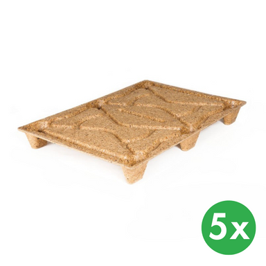 Palety INKA, 1200 x 800 x 120 mm, 250 kg, 5 szt.