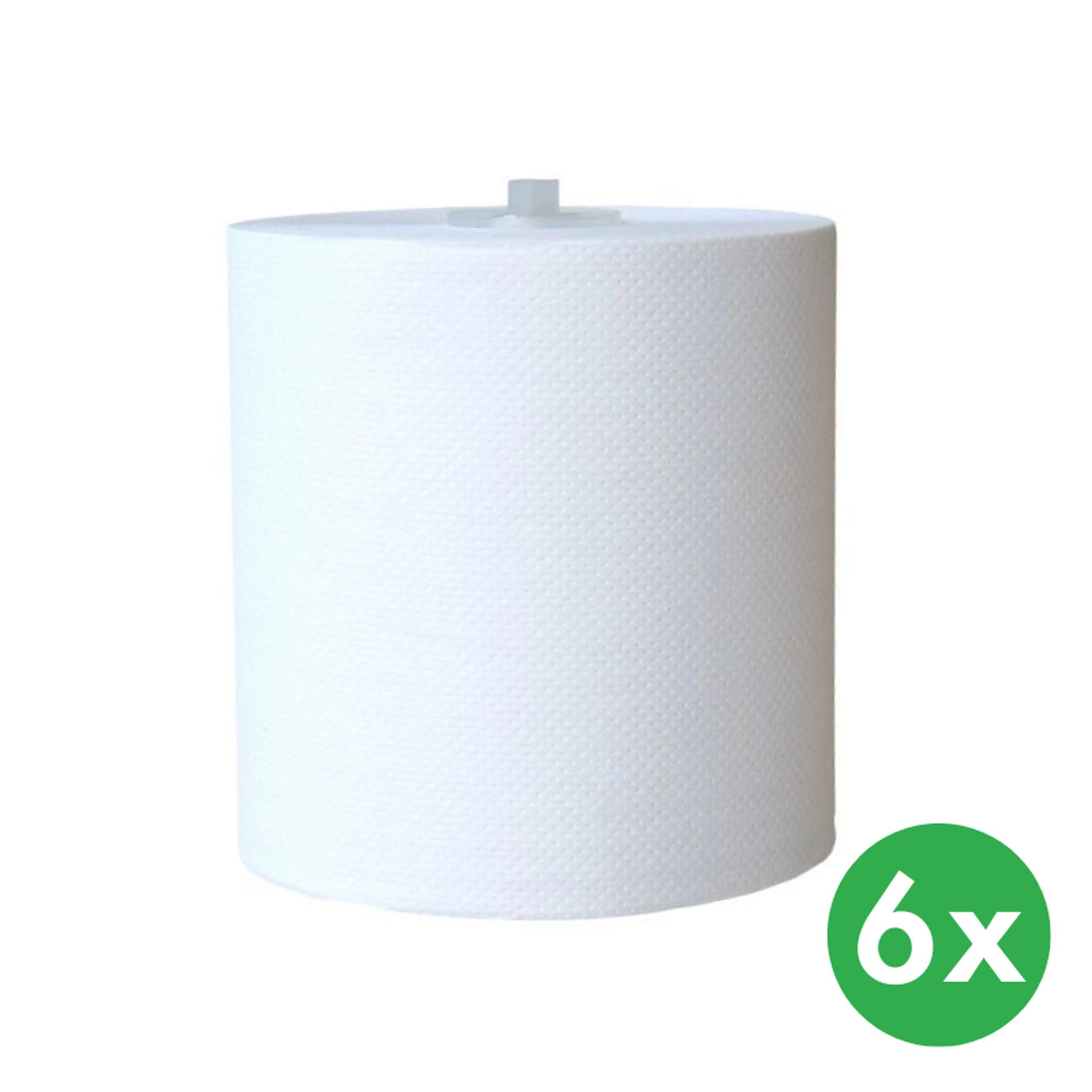 Papierhandtücher in Rollen MAXI AUTOMATIC, weiß, einlagig, 6 Stück