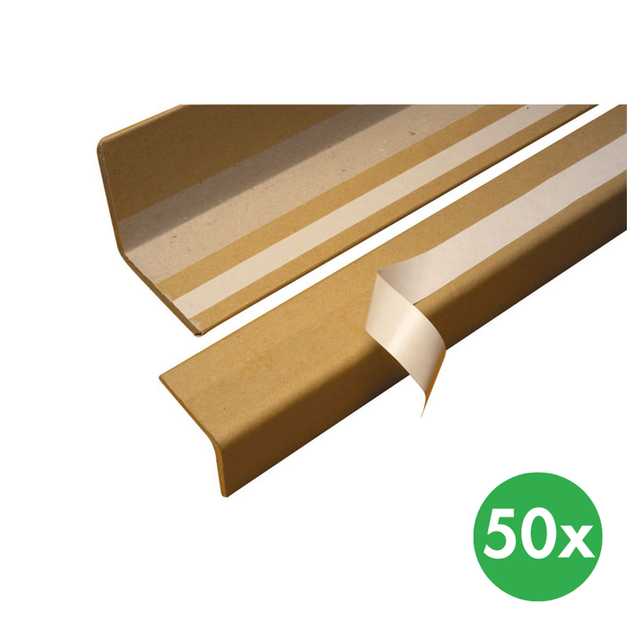 Papírový ochranný roh - flexibilní, délka 1700 mm, 50 ks