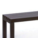 Parkbank ALURA, 1500 mm, braun