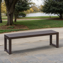Parkbank ALURA, 1500 mm, braun