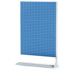 Perforovaný stojan s panelmi na boxy, 3 poschodia, prístavné pole