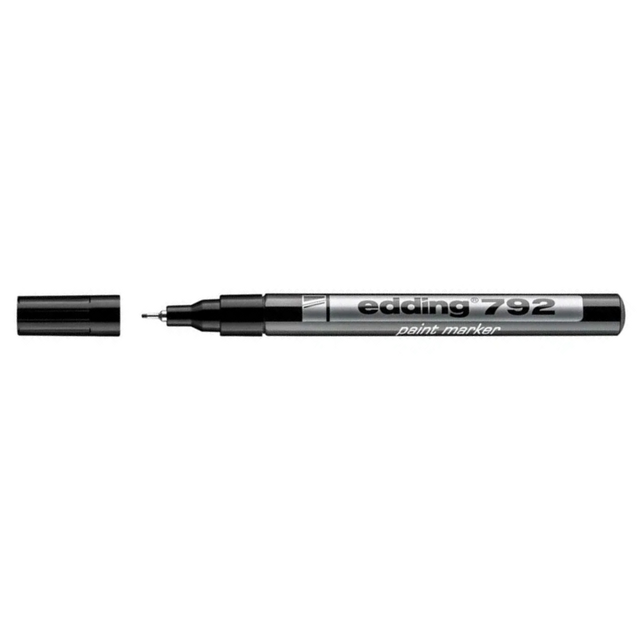 Permanentmarker für Magnetbänder Edding, runde Spitze, schwarz