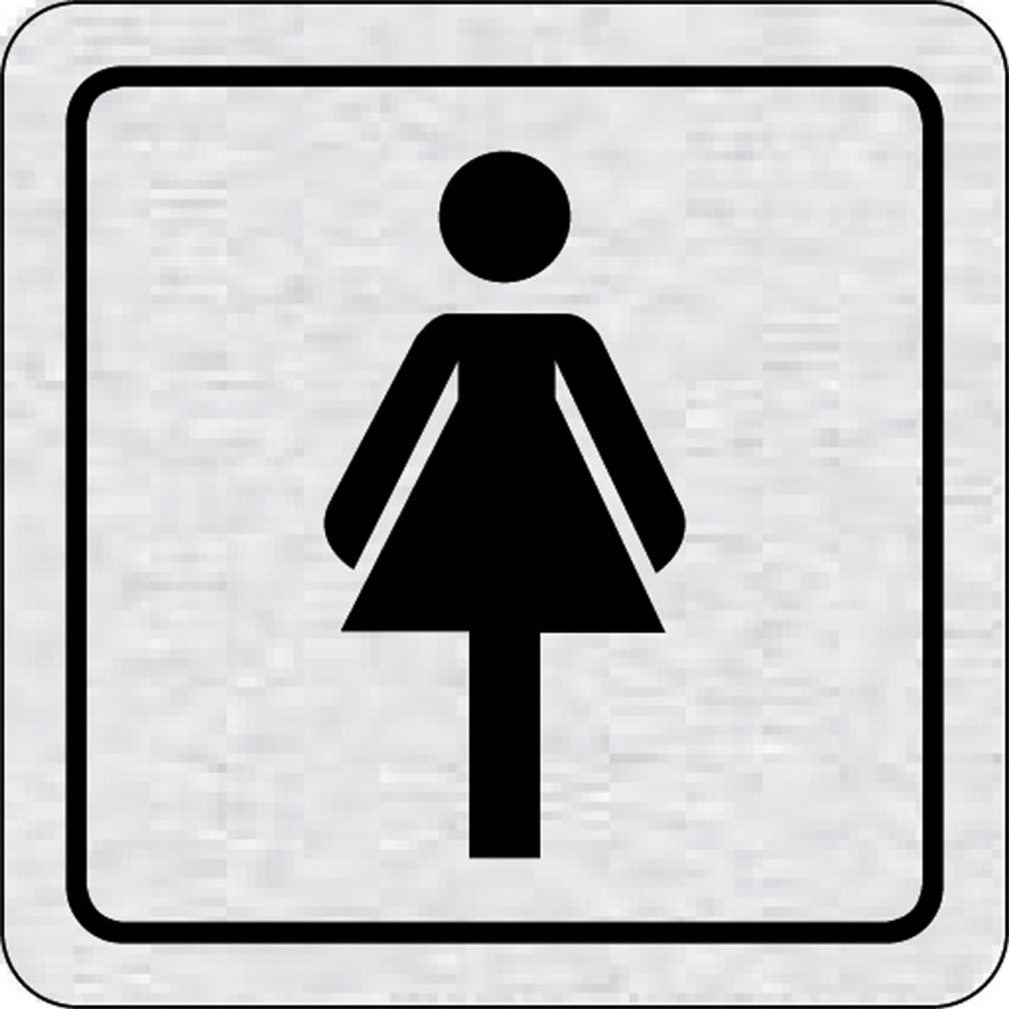 Piktogramm - WC Damen
