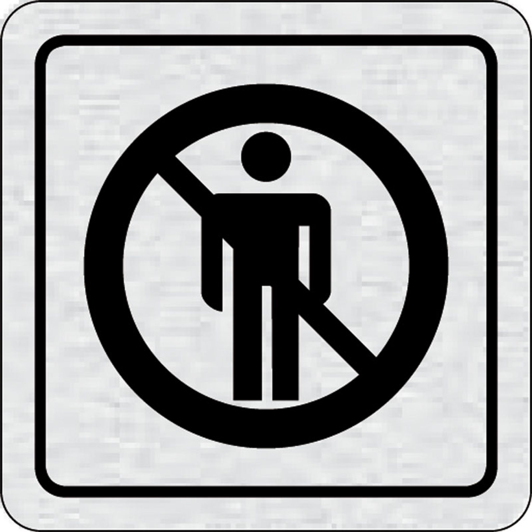 Piktogramm - Zutritt verboten