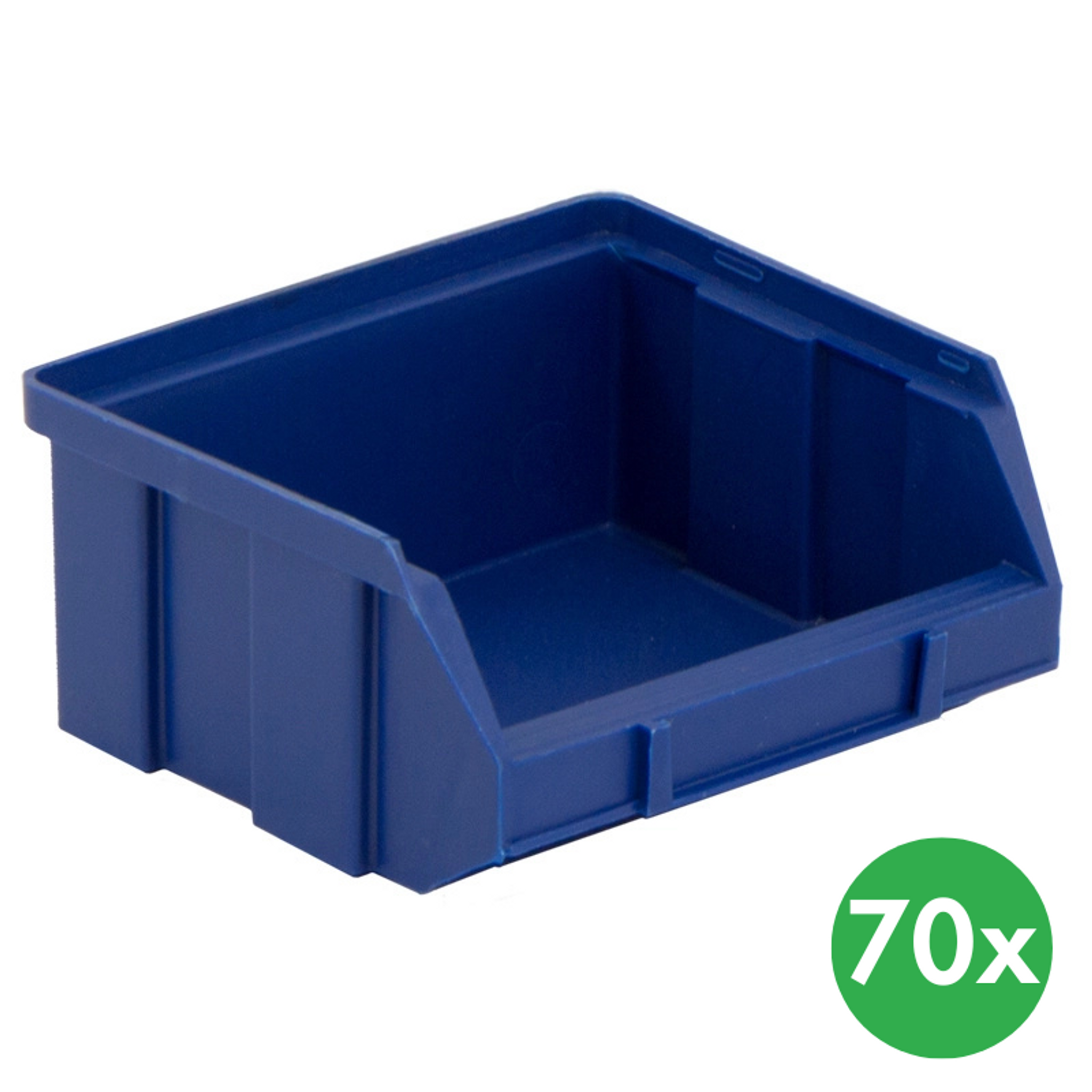 Plastikowe pojemniki BASIC, 100 x 95 x 50 mm, 70 szt.