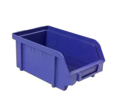 Plastikowe pojemniki BASIC, 103 x 166 x 73 mm, 36 szt., niebieske