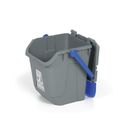 Plastikowy kosz do segregacji odpadów ECOLOGY, 25 l, szaro-niebieski
