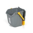 Plastikowy kosz do segregacji odpadów ECOLOGY, 25 l, szaro-żółty