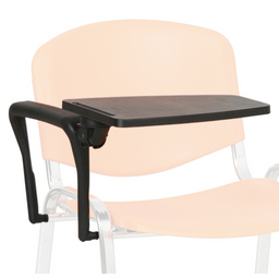 Plastikowy stolik z podłokietnikiem do krzeseł konferencyjnych SMART, ISO, VIVA, SMILE